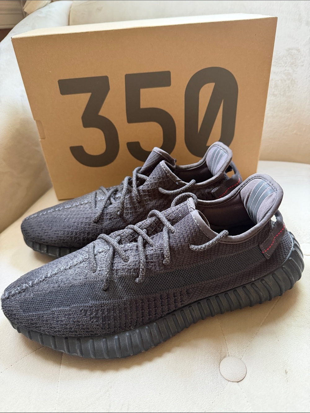 ADIDAS Yeezy Boost 350 V2 Black Sneakers